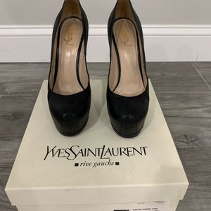 Yves Saint Laurent Tribute Platform Pumps